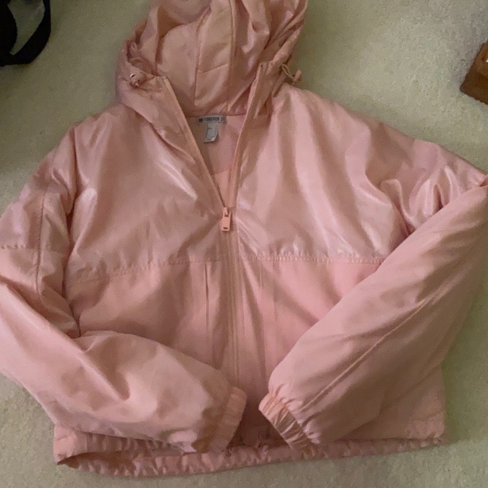 pink jacket